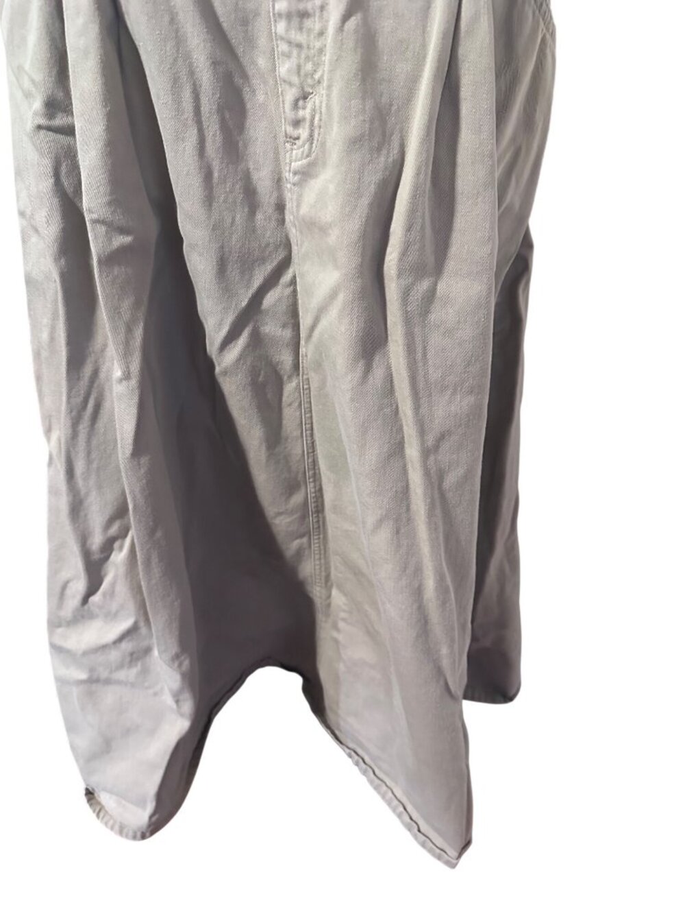 Vintage Forest Oak collection tan khaki full cotton skirt size 15/16 - Picture 3 of 6